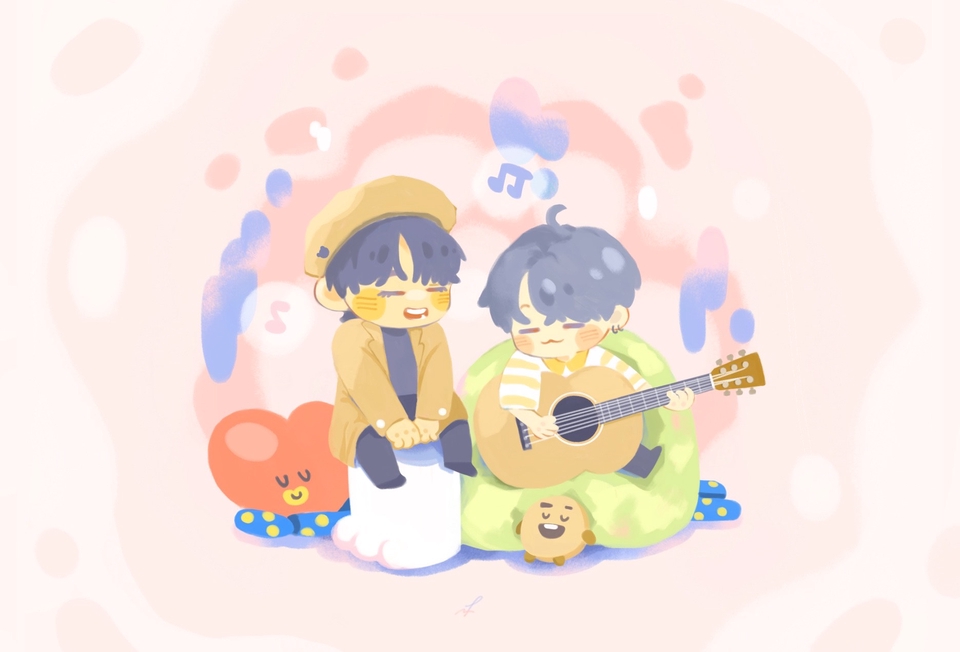 วาดภาพการ์ตูน - รับวาดภาพการ์ตูนคาแรคเตอร์ 2D จิบิน่ารักๆ - 2