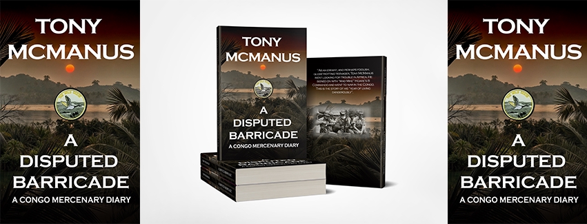 ออกแบบปกหนังสือ A Disputed Barricade โดย Tony McManus