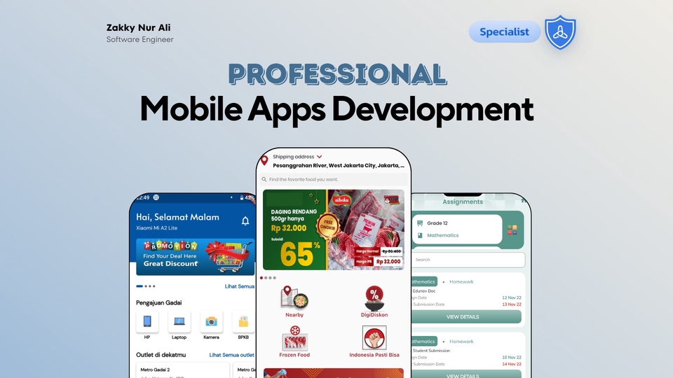 Profesional Mobile App Development