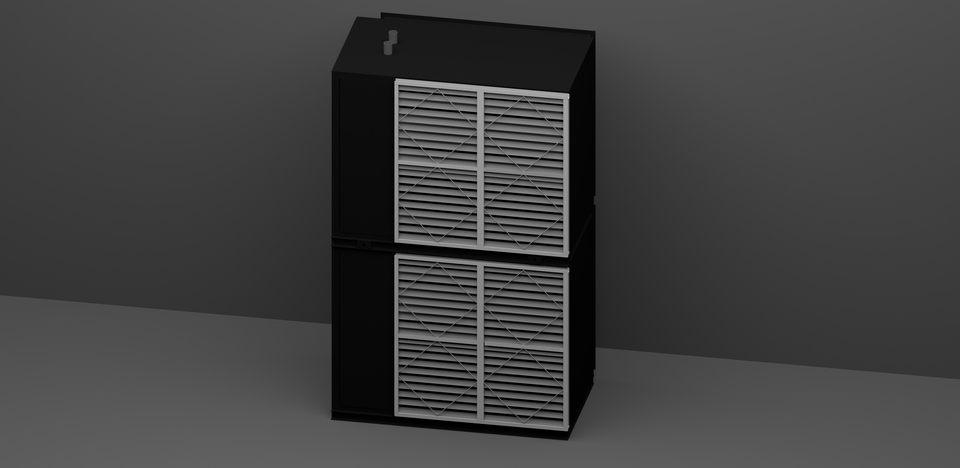 3D & Perspektif - 3D MODEL SISTEM PENDINGIN,CHILLER - 9