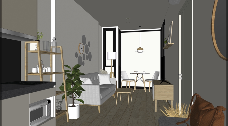 ออกแบบตกแต่งภายในและภายนอก - รับให้คำปรึกษา งานออกแบบตกแต่งภายใน บ้าน/คอนโด Airbnb ร้านค้า คาเฟ่ ฯลฯ - 29