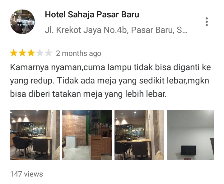 Memberi Review - Review tempat,jasa,maupun makanan - 6