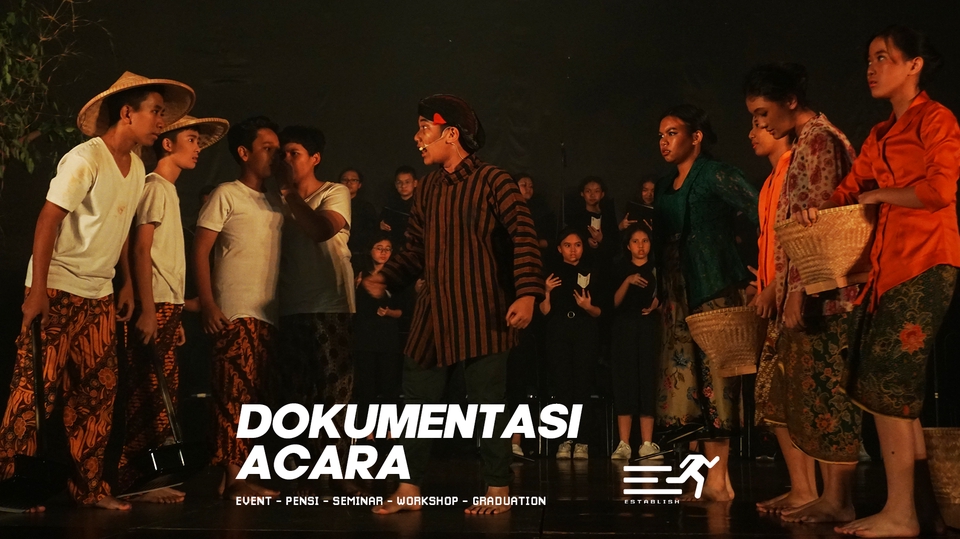 Produksi Video - Dokumentasi Acara, Event Pentas Seni, Graduation | JABODETABEK | ESTABLISH STUDIO - 1