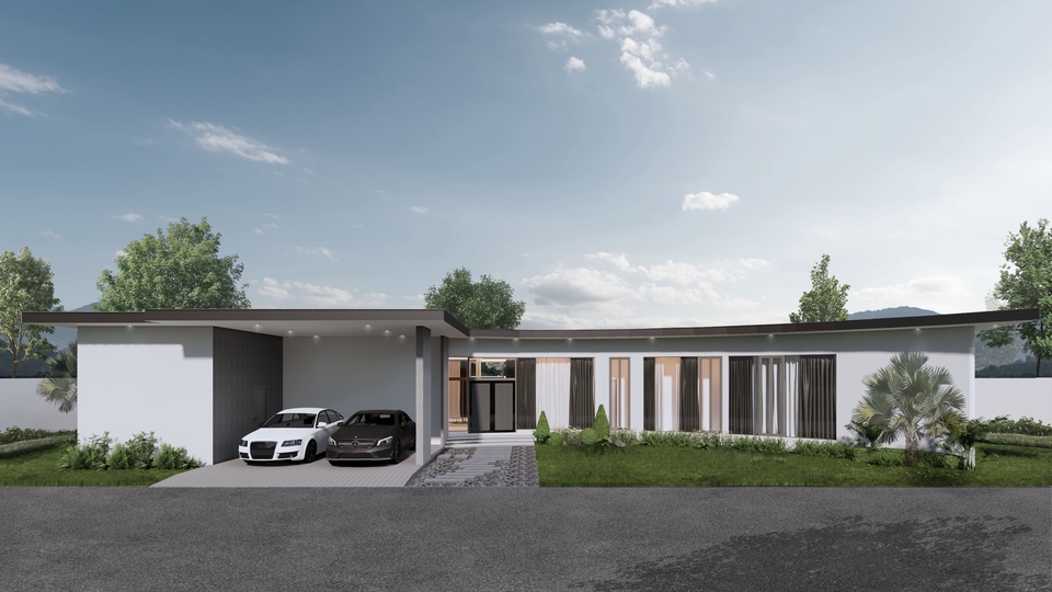 3D Perspective - รับทำ Model 3D / 3D Exterior&Interior perspective / 3D Animation - 4