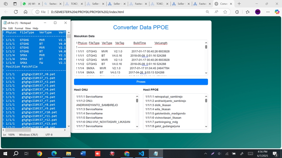 Jasa Lainnya - Spesialis Pembuatan Tools Otomatisasi & Konversi Data | Ahli Parsing Script & Output Excel - 4
