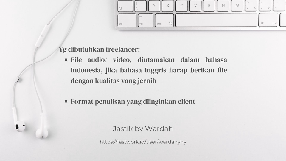 Pengetikan Umum - TRANSKRIP VIDEO/AUDIO INDONESIA KE WORD/PDF - 2