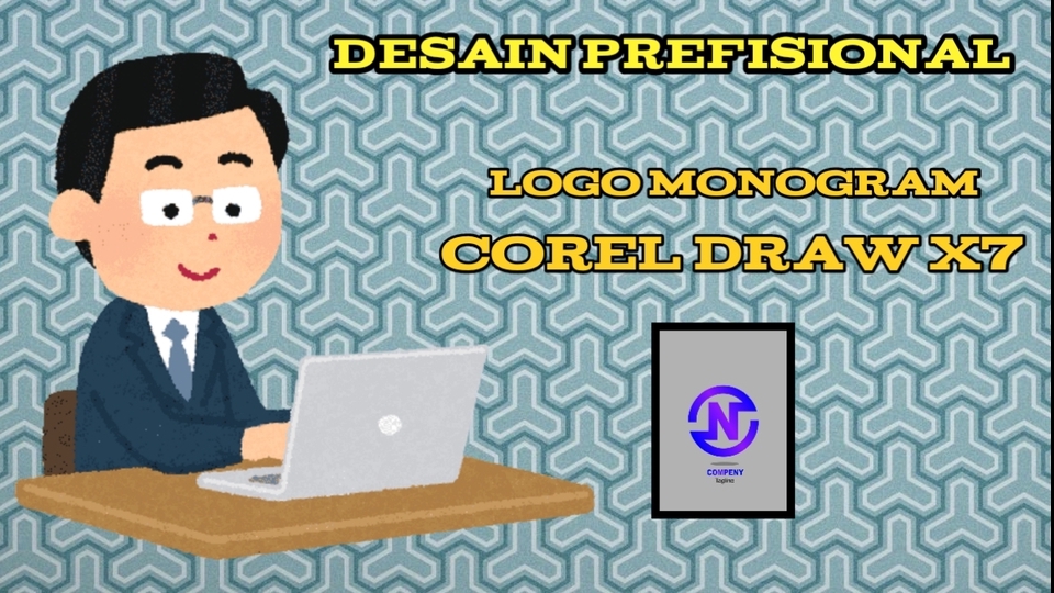 Logo - DESAIN LOGO MONOGRAM PREFISIONAL - 1