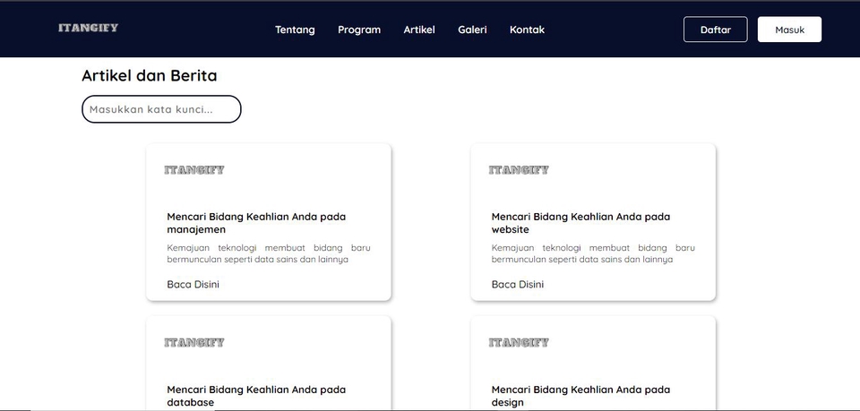 Web Development - Website Kursus Online - 4
