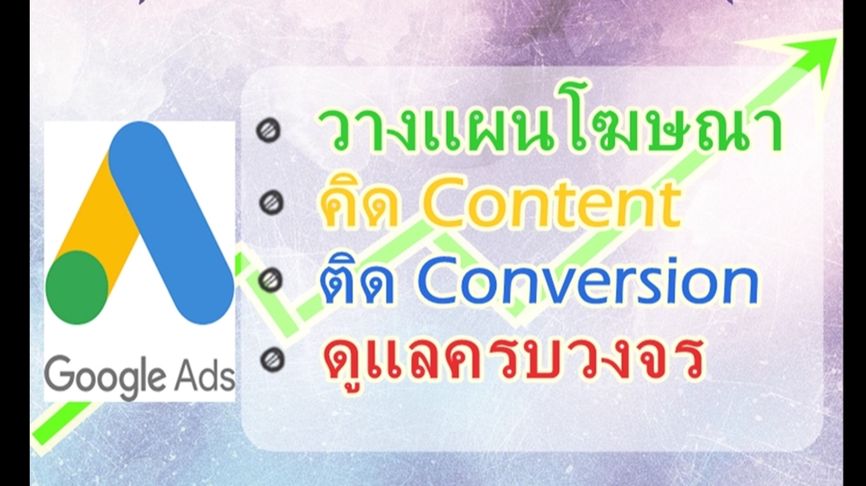 Google ads & Youtube ads - รับทำ Google Ads พร้อมวางแผนให้ และติด Conversion - 1