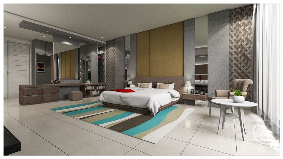 3D & Perspektif - Spesialis Desain 3D Modeling Rendering Interior Eksterior Perumahan Cafe Dll - 4