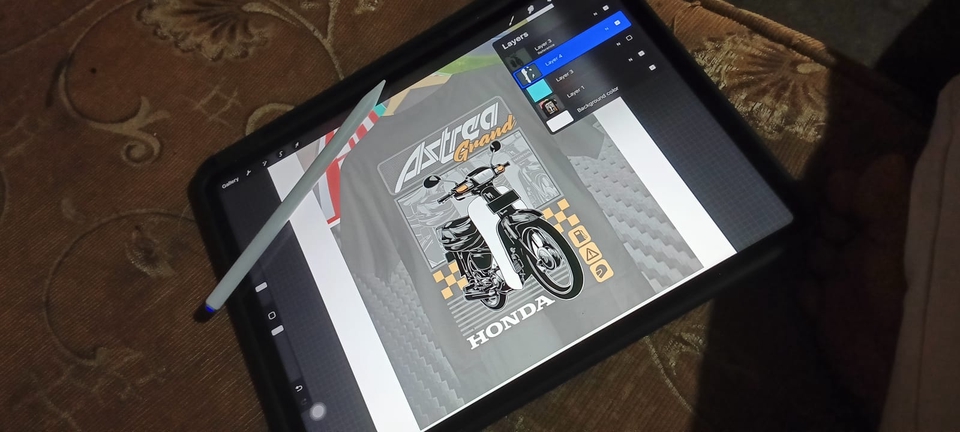 Gambar dan Ilustrasi - MANUAL VECTOR TRACING / REDRAW ADOBE ILUSTRATOR DAN PROCREATE - 11
