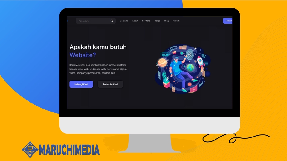 Web Development - Website siap pakai wordpress atau CMS pribadi - 1