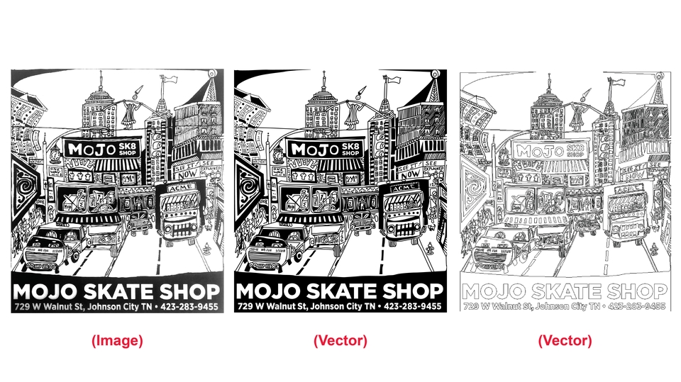 เปลี่ยนรูปเป็นเวกเตอร์ - Draft รูปภาพ&โลโก้ ให้เป็น Vector ด้วยโปรแกรม illustrator (Ai) - 8