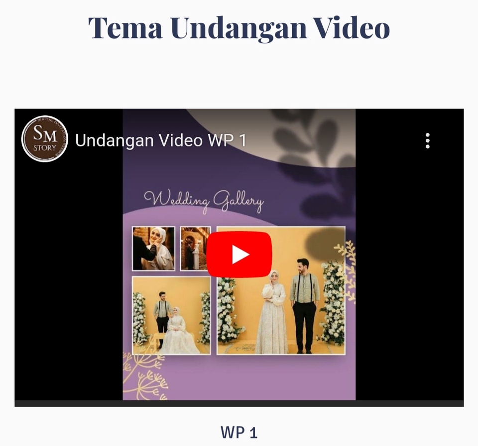 Kartu Ucapan & Video - Undangan Web Digital - 17