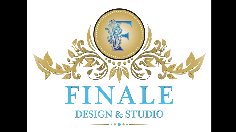 รับออกแบบโลโก้ Finale Design & Studio โลโก้เรียบหรูดูแพง