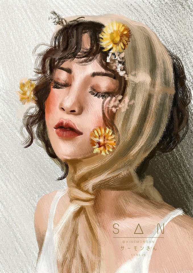 วาดภาพเหมือน Portrait - ภาพวาดคนเหมือน - 2