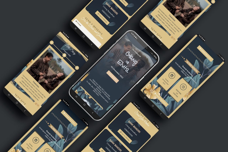 Kartu Ucapan & Video - Desain Website Undangan Pernikahan - 4