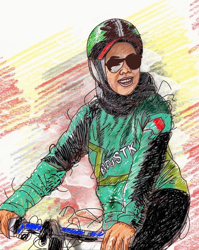 Gambar Potret - Sketsa Potrait Wajah dan Full Body Dari Foto Kamu - 8