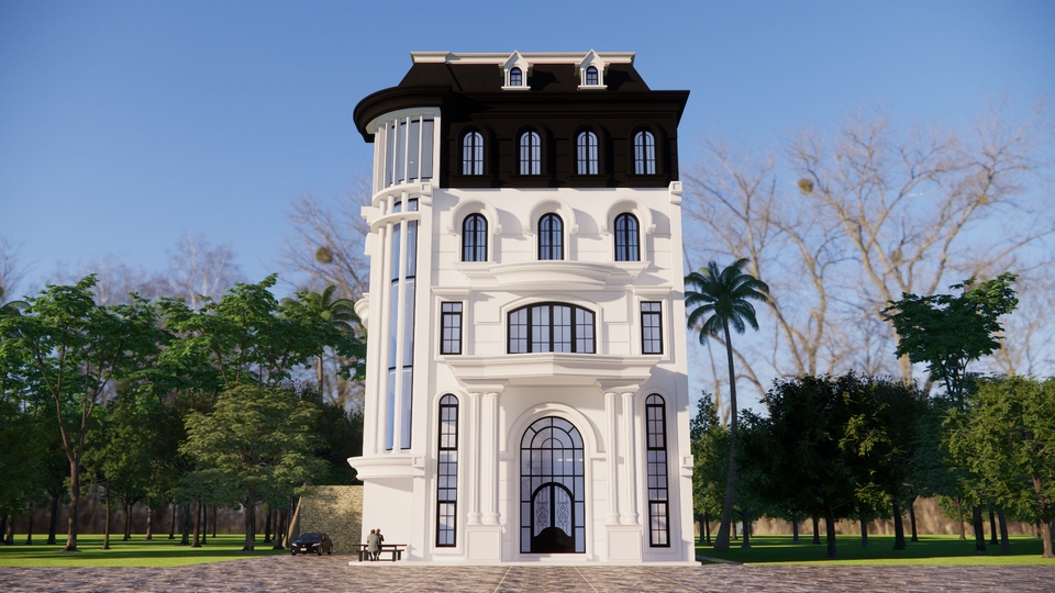 3D & Perspektif - Jasa Desain Rumah 3D modeling & Rendering Harga mulai 10rb/m2 - 3