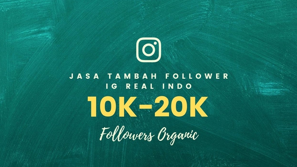 Jasa Tambah Follower IG Real Aktif Indonesia 10K 20K PROSES ORGANIC
