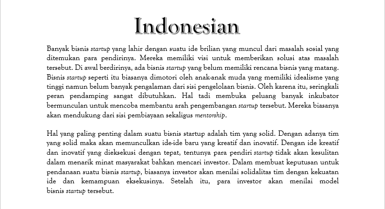 Penerjemahan - Translate Indonesian-English (Grammatically Accurate) Fastwork - 4