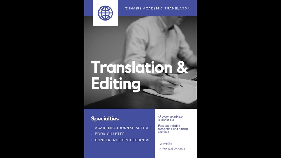 Penerjemahan - Penerjemahan dan Editing Artikel Ilmiah, kilat 24 jam - 3