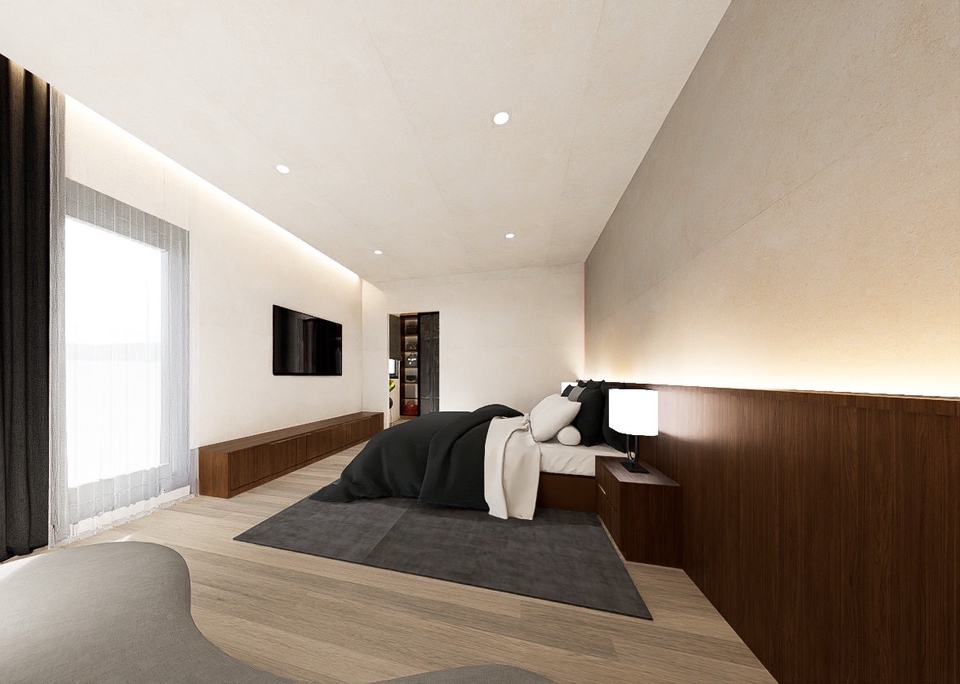 ออกแบบตกแต่งภายในและภายนอก - รับออกแบบ (Exterior / interior) -3D Perspective Render -เขียนแบบก่อสร้างและแบบขออนุญาต - 12