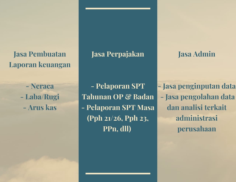 Akuntansi dan Keuangan - JASA PEMBUATAN LAPORAN KEUANGAN DAN PELAPORAN PERPAJAKAN - 3