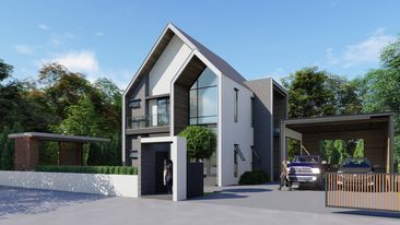 เขียนแบบวิศวกรรมและออกแบบโครงสร้าง - รับออกแบบเขียนแบบก่อสร้าง/แบบขออนุญาตก่อสร้าง บ้านพักอาศัย ตึกแถว อาคารพาณิชย์ หอพัก  - 3