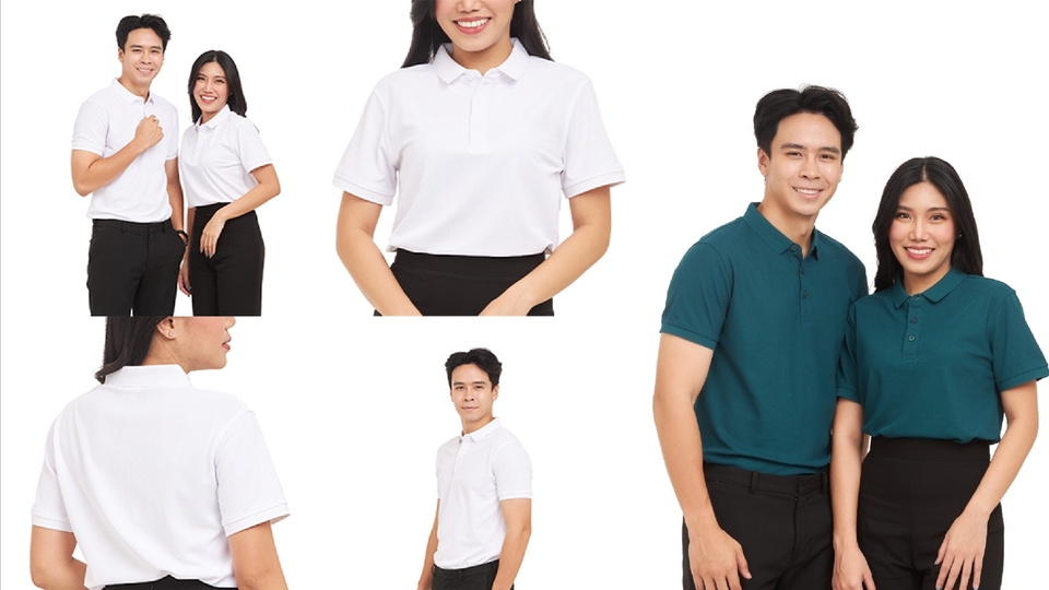 รับแต่งรูปภาพ ปรับแสงรูปภาพ รับรีทัชภาพ รับตัดต่อภาพ ใส่เสื้อโปโล