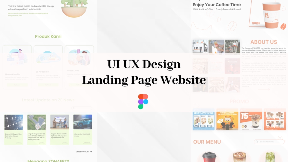 Jasa desain UI UX website profesional untuk meningkatkan pengalaman pengguna dan tampilan website Anda.