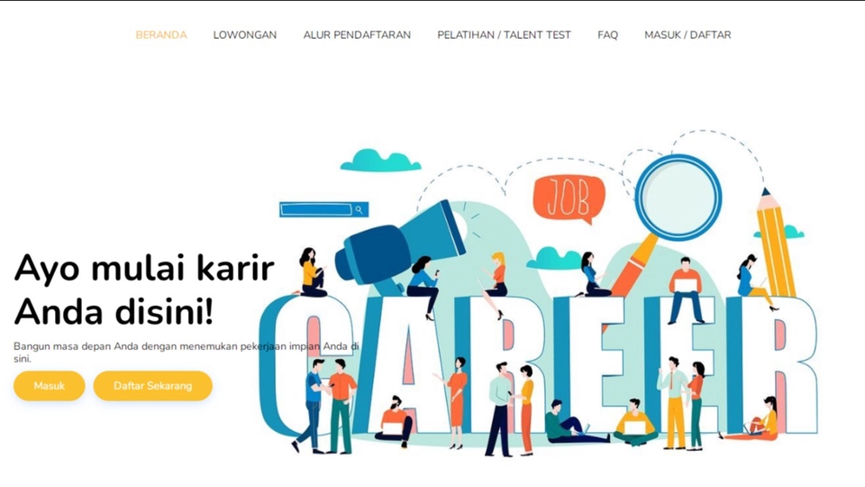 Web Development - Sistem Rekrutmen Pekerjaan dan Psikotes Online dengan Codeigniter - 1