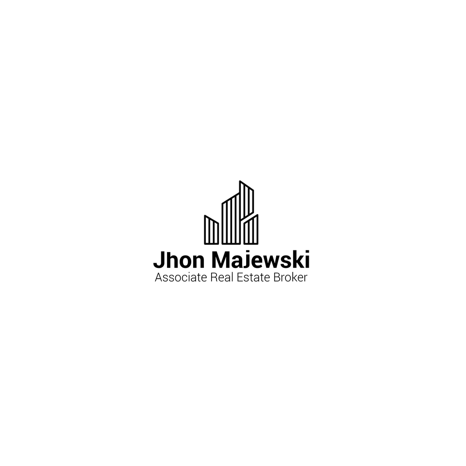 Jhon Majewski, desain logo bisnis properti, desain logo agen real estat, jasa buat logo properti, logo desain logo real estate, desain logo untuk agen properti.