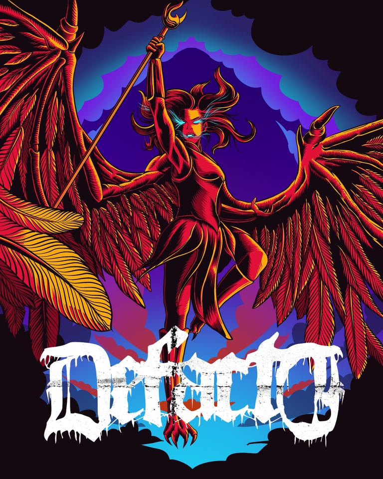 Gambar dan Ilustrasi - Illustrasi darkart style dengan detail - 3