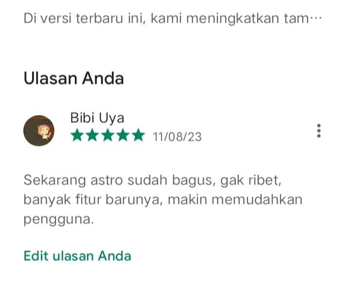 Memberi Review - Review Aplikasi PlayStore Beda Device Beda Akun - 4