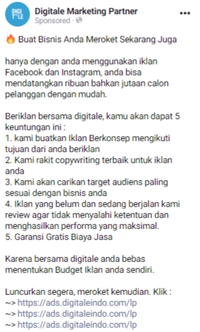 Digital Marketing - Jasa Penulisan Caption Media Sosial (Instagram,Facebook,Twitter)  - 3