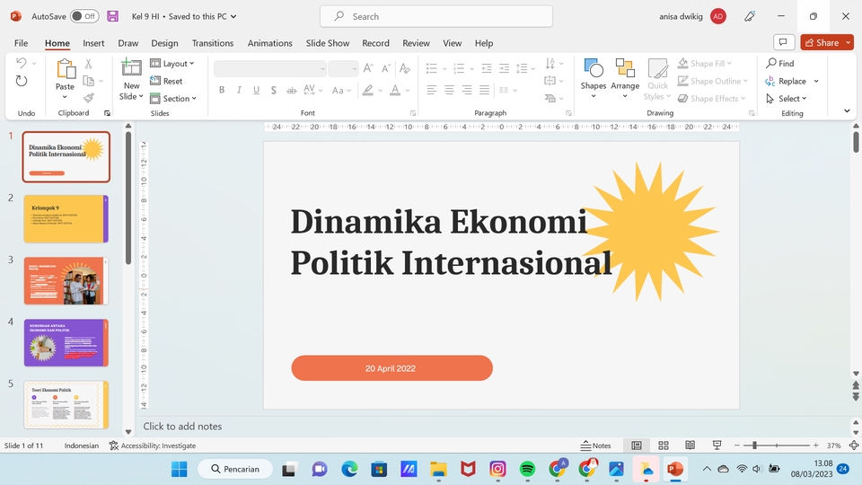 Presentasi - PPT MENARIK UNTUK SEMUA JENIS TUGAS KULIAH, SEMPRO, SEMHAS, SIDANG, DAN COMPANY PROFILE - 3