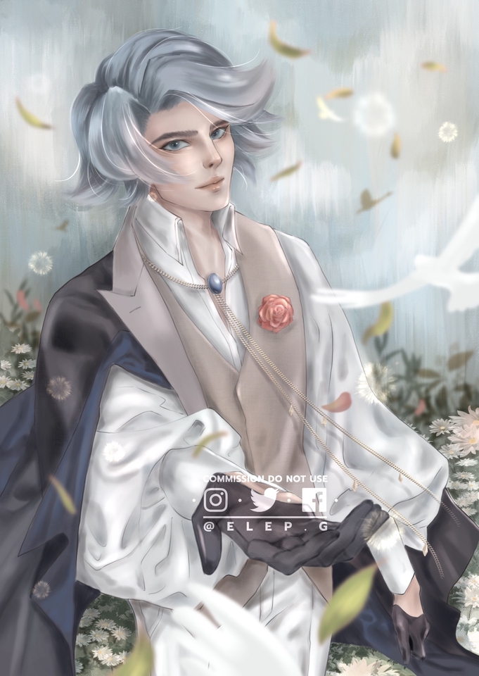 วาดแฟนอาร์ต - งานแฟนอาร์ต วาดภาพเหมือน portrait จากภาพวาด (ราคาไม่แพง) - 14