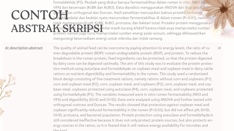 Penerjemahan - Penerjemah Abstrak Skripsi atau Jurnal (Indonesia ⇆ Inggris) - 4