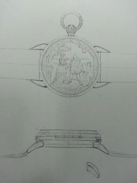 อื่นๆ - ออกแบบเครื่องประดับ เขียนมือ hand sketch jewelry design - 12