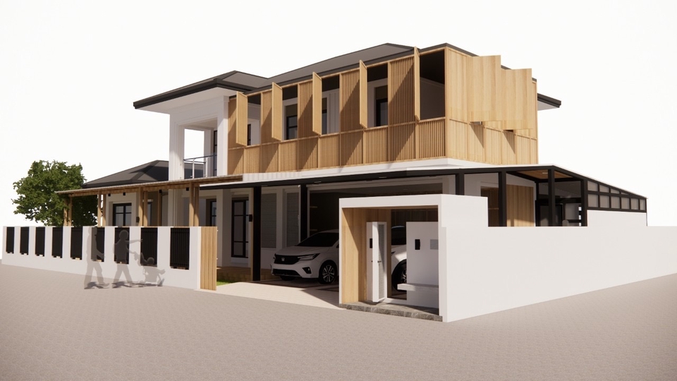 รับออกแบบบ้านชั้นเดียว สไตล์โมเดิร์น พร้อมตกแต่งภายใน สวยงาม และเรียบง่าย