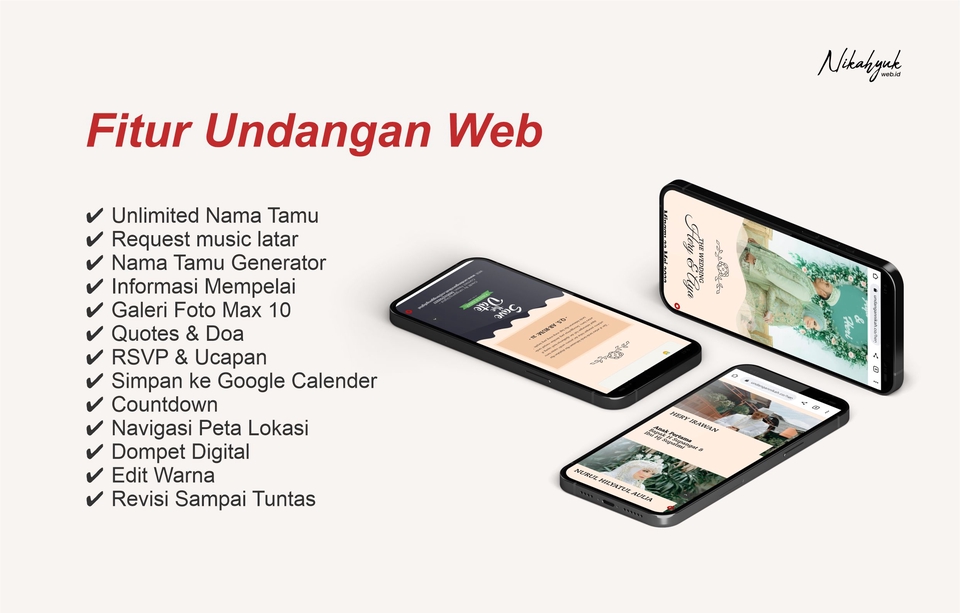 Kartu Ucapan & Video - Undagan Digital Website - 3