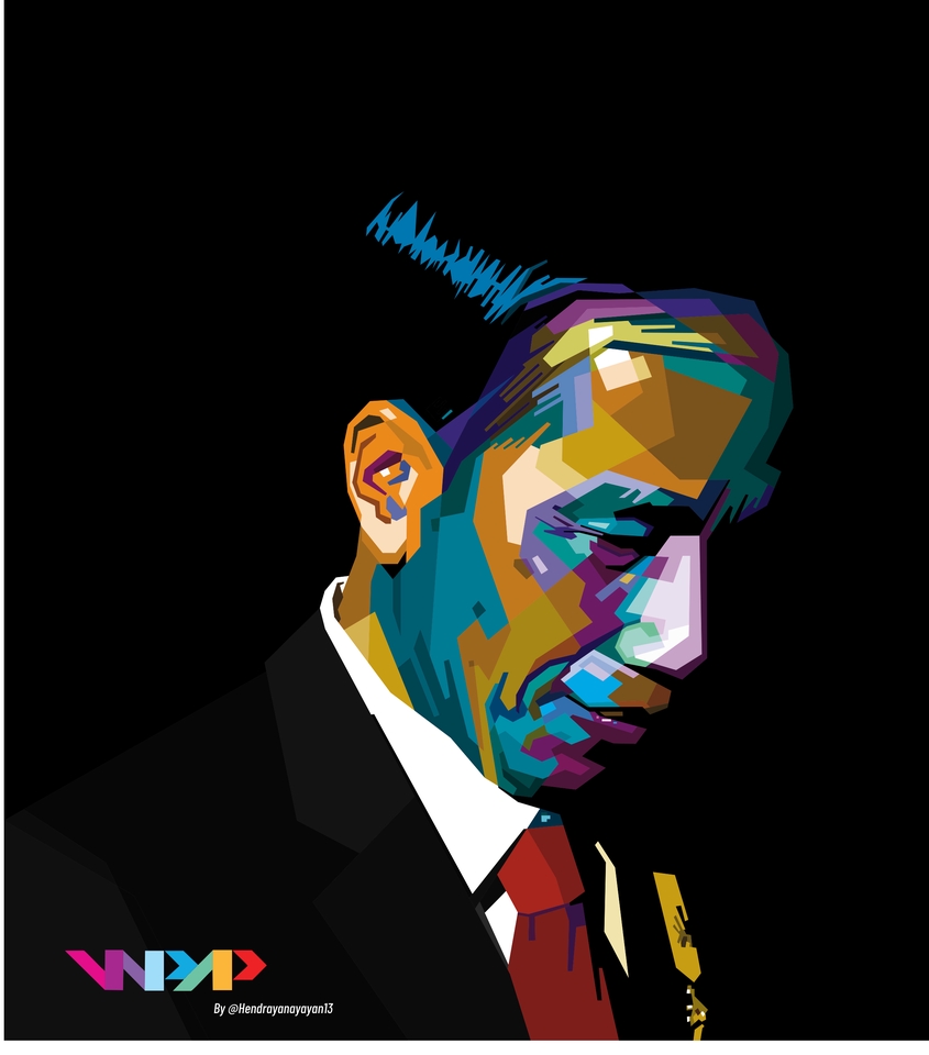 Gambar dan Ilustrasi - Tracing Gambar Dengan WPAP Style Cepat Harga Bersahabat - 17