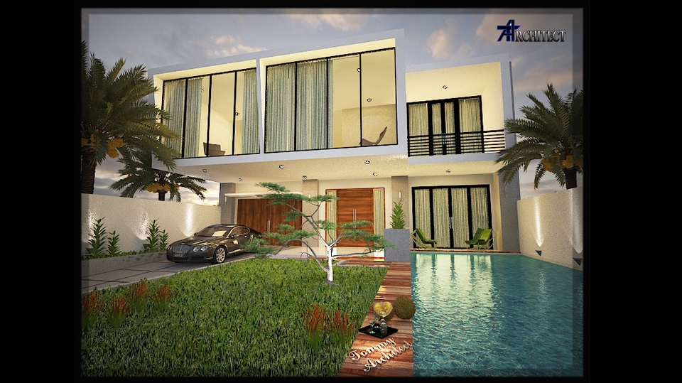 3D & Perspektif - Desain Arsitektur & Interior - 1