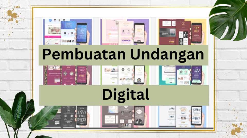 Kartu Ucapan & Video - Jasa Undangan Digital dalam 2 Hari  - 1