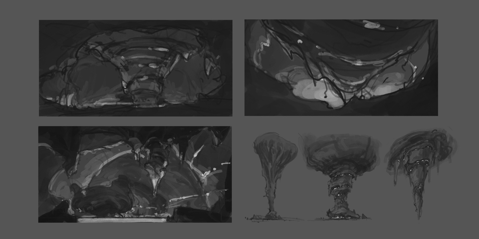 ตัวละครเกมและฉาก - ออกแบบฉากหลังและไอเทม Concept Art / Background Art / Game Asset - 28