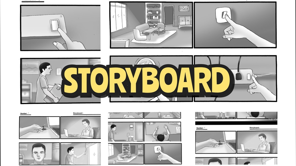 Gambar dan Ilustrasi - JASA STORYBOARD  - 1