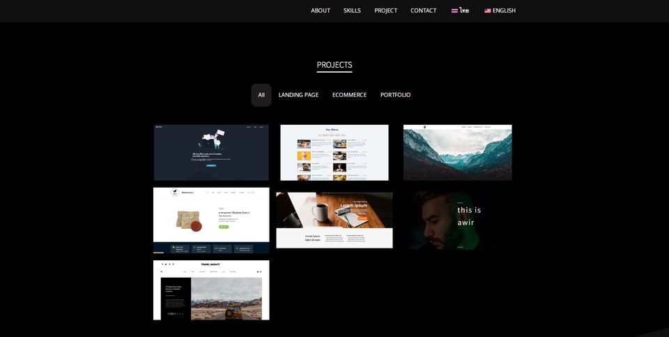 Wordpress - รับออกแบบและสร้างเว็บไซต์ด้วย Wordpress ดีไซน์โมเดิร์น มินิมอล รองรับทุกหน้าจอ - 8