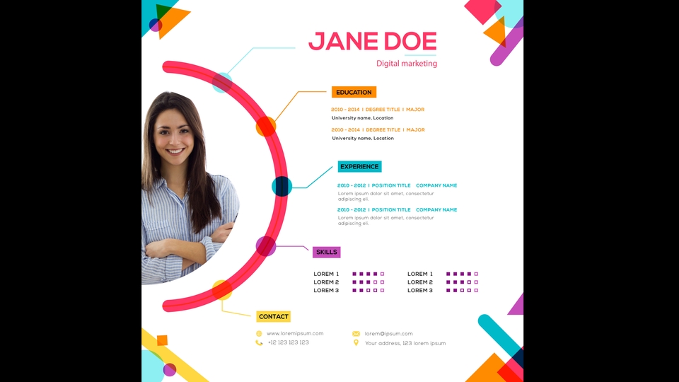 Portfolio & Resume - DESAIN CV/RESUME SUPER CEPAT 5 JAM JADI. MAU??? - 2