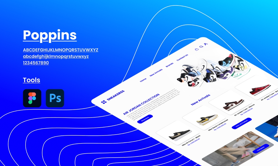 Jasa Modern UI/UX Design Professional Website